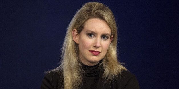 FILE PHOTO --  Elizabeth Holmes, CEO of Theranos, attends a panel discussion during the Clinton Global Initiative's annual meeting in New York, September 29, 2015.  REUTERS/Brendan McDermid/File Photo