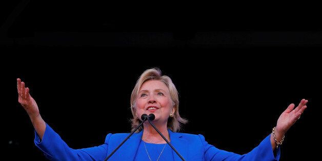 U.S. Democratic presidential candidate Hillary Clinton speaks to the Annual Session of the National Baptist Convention in Kansas City, Missouri, United States September 8, 2016.  REUTERS/Brian Snyder