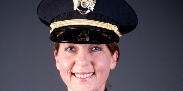 Officer Betty Shelby of the City of Tulsa Police Department in Tulsa, Oklahoma is shown in this undated photo provided September 21, 2016.  Photo courtesy of City of Tulsa Police Dept/Handout via REUTERS    ATTENTION EDITORS - THIS IMAGE WAS PROVIDED BY A THIRD PARTY. EDITORIAL USE ONLY.   THIS PICTURE WAS PROCESSED BY REUTERS TO ENHANCE QUALITY. AN UNPROCESSED VERSION HAS BEEN PROVIDED SEPARATELY