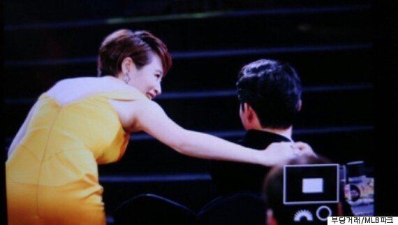 김혜수와 유해진이 또 시상식장에서 만났고, 여전히 쿨했다