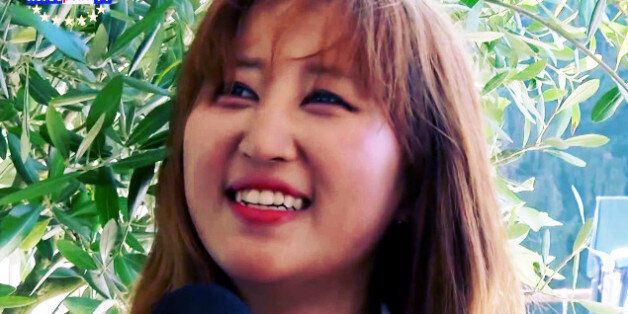 최순실씨의 딸 정유라(20)씨의 지난 8월 한 승마 전문 채널과의 인터뷰 모습