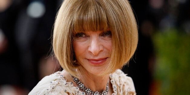 Anna Wintour, editor-in-chief of American Vogue magazine, arrives at the Metropolitan Museum of Art Costume Institute Gala (Met Gala) to celebrate the opening of