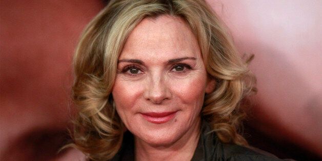 Actress Kim Cattrall arrives for the premiere of the film