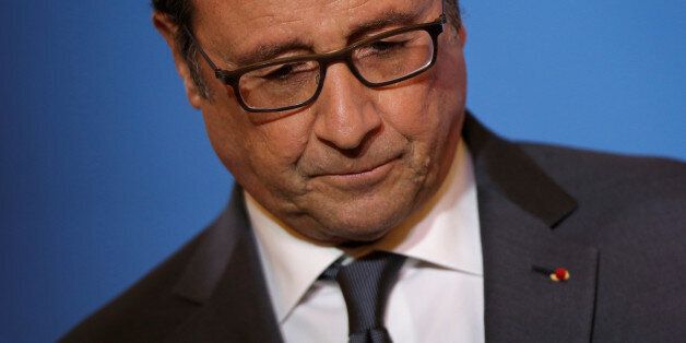 French President Francois Hollande attends the