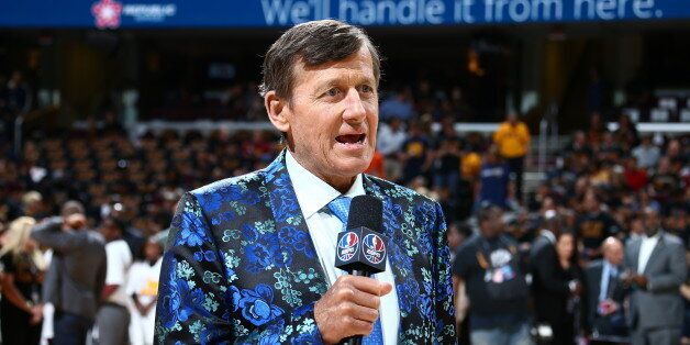 CLEVELAND, OH - JUNE 16:  Craig Sager attends the game between the Golden State Warriors and the Cleveland Cavaliers during Game Six of the 2016 NBA Finals on June 16, 2016 at Quicken Loans Arena in Cleveland, Ohio. NOTE TO USER: User expressly acknowledges and agrees that, by downloading and/or using this Photograph, user is consenting to the terms and conditions of the Getty Images License Agreement. Mandatory Copyright Notice: Copyright 2016 NBAE (Photo by Nathaniel S. Butler/NBAE via Getty I