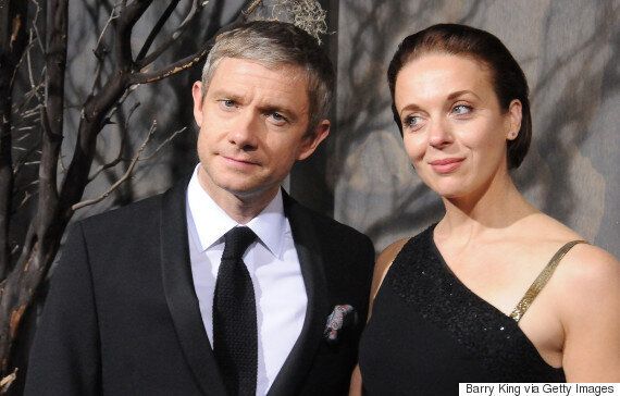 ‘셜록4'에는 부부로 나오지만, 마틴 프리먼과 아만다 애빙턴은 이미 이혼했다