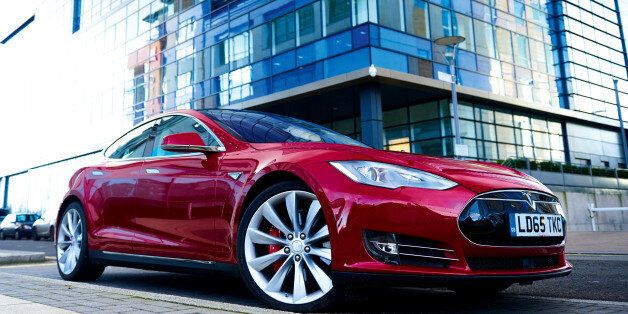 A Tesla Model S P85D electric car, taken on December 8, 2015. (Photo by Joby Sessions/T3 Magazine via Getty Images)