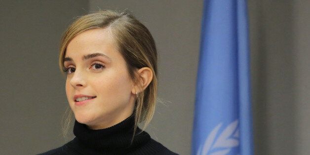 NEW YORK, NY - SEPTEMBER 20:  Actress Emma Watson speaks at the launch of the HeForShe IMPACT 10x10x10 University Parity Report at The United Nations on September 20, 2016 in New York City.  (Photo by J. Countess/Getty Images)