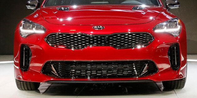 The 2018 Kia Stinger is introduced during the North American International Auto Show in Detroit, Michigan, U.S., January 9, 2017. REUTERS/Brendan McDermid
