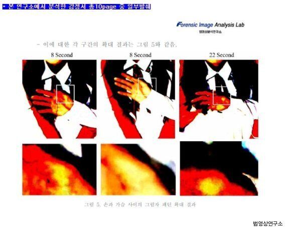 우신이 전소미에게 접촉했다는 영상을 한 연구소에서 과학적으로 분석했다