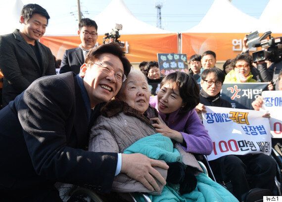 이재명이 '소년공'으로 일한 공장에서 대선출마를 선언했다