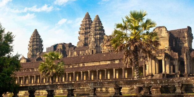 Angkor Wat, located in Siem Reap Cambodia