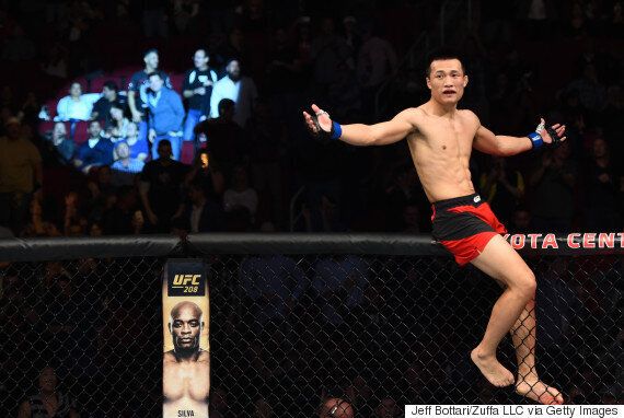 코리안좀비 정찬성, UFC 복귀전에서 1라운드 KO승