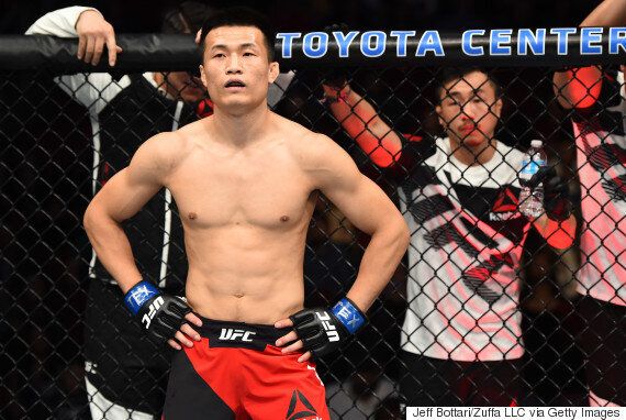 코리안좀비 정찬성, UFC 복귀전에서 1라운드 KO승