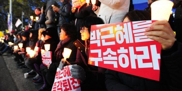 이재용 구속 후 첫 촛불집회에 84만명이 모였다