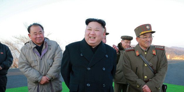 North Korean leader Kim Jong Un supervised a ballistic rocket launching drill of Hwasong artillery units of the Strategic Force of the KPA on the spot in this undated photo released by North Korea's Korean Central News Agency (KCNA) in Pyongyang March 7, 2017. KCNA/via REUTERSATTENTION EDITORS - THIS PICTURE WAS PROVIDED BY A THIRD PARTY. REUTERS IS UNABLE TO INDEPENDENTLY VERIFY THE AUTHENTICITY, CONTENT, LOCATION OR DATE OF THIS IMAGE. FOR EDITORIAL USE ONLY. NOT FOR SALE FOR MARKETING OR ADVE