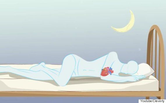 당신이 오른쪽으로 누워 자면 안 되는 이유 (연구)