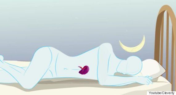 당신이 오른쪽으로 누워 자면 안 되는 이유 (연구)