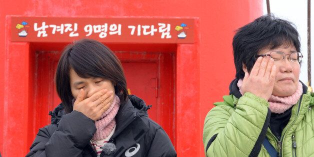 곧 가족을 만나게 될 세월호 미수습자 9명