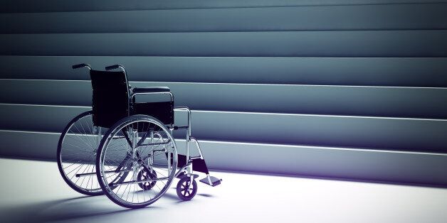 wheelchair and stairs