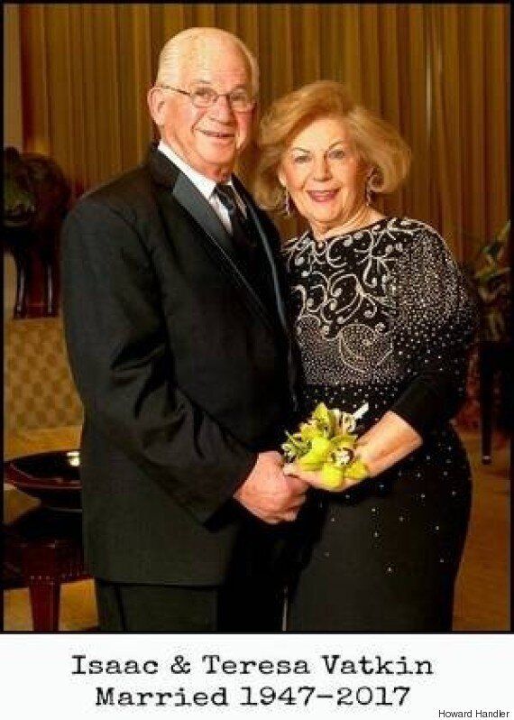 손잡은 채 40분 차이로 세상을 떠난 한 노부부의 사랑 이야기