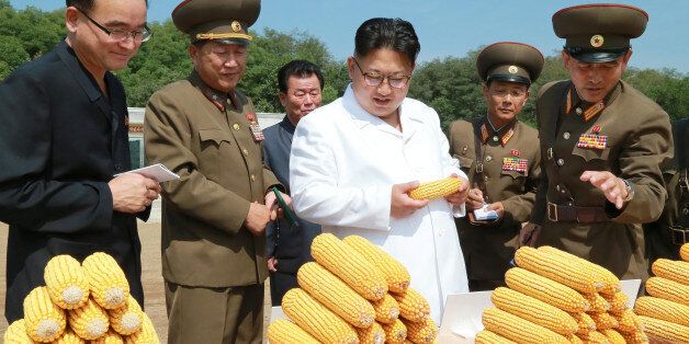 North Korean leader Kim Jong Un provides field guidance to Farm No. 1116 under KPA Unit 810, in this undated photo released by North Korea's Korean Central News Agency (KCNA) in Pyongyang September 13, 2016.   KCNA/via Reuters   ATTENTION EDITORS - THIS IMAGE WAS PROVIDED BY A THIRD PARTY. EDITORIAL USE ONLY. REUTERS IS UNABLE TO INDEPENDENTLY VERIFY THIS IMAGE. NO THIRD PARTY SALES. SOUTH KOREA OUT.
