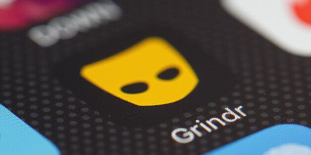 LONDON, ENGLAND - NOVEMBER 24:  The 'Grindr' app logo is seen amongst other dating apps on a mobile phone screen on November 24, 2016 in London, England.  Following a number of deaths linked to the use of anonymous online dating apps, the police have warned users to be aware of the risks involved, following the growth in the scale of violence and sexual assaults linked to their use.  (Photo by Leon Neal/Getty Images)