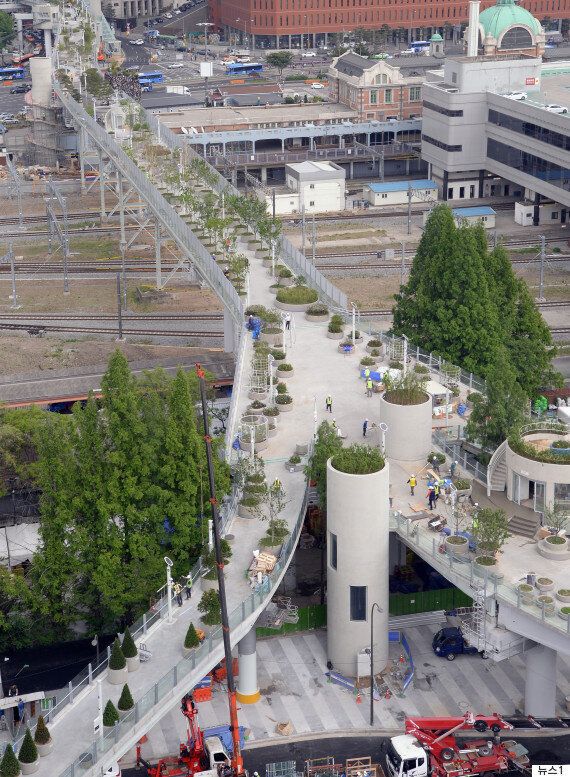 서울로7017: '살아있는 식물도감'이 1024m 펼쳐졌다