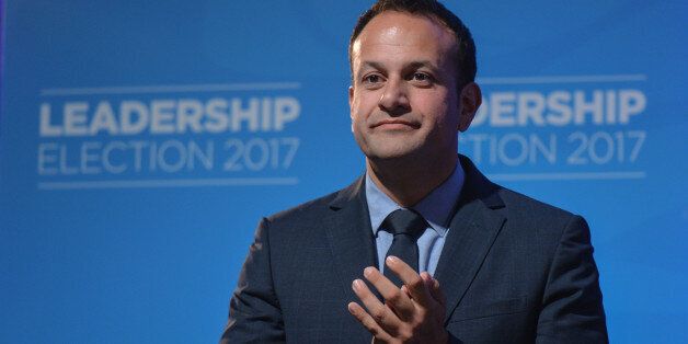 Leo Varadkar at the Mansion House in Dublin where he was elected the new leader of Fine Gael and on course to become Irelands first gay Taoiseach.    Following the formation of a Fine Gael minority government in May 2016, Leo Varadkar was appointed Minister for Social Protection.After the resignation of Enda Kenny as Leader of Fine Gael in May 2017, Varadkar announced his candidacy for party leader. He faced Minister for Housing Simon Coveney in the Fine Gael leadership election. Today, on 2nd o