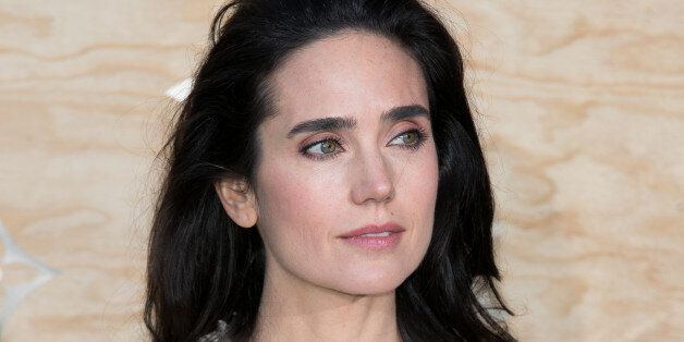 PARIS, FRANCE - APRIL 11:  Actress Jennifer Connelly attends the 'Louis Vuitton Masters: a collaboration with Jeff Koons' dinner at Musee du Louvre on April 11, 2017 in Paris, France.  (Photo by Marc Piasecki/WireImage)