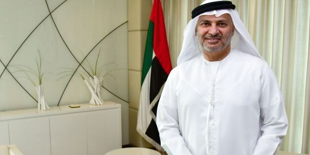 UAE state minister for foreign affairs, Anwar Gargash, poses for a picture during an interview with AFP in his office in Dubai on June 7, 2017. / AFP PHOTO / GIUSEPPE CACACE        (Photo credit should read GIUSEPPE CACACE/AFP/Getty Images)