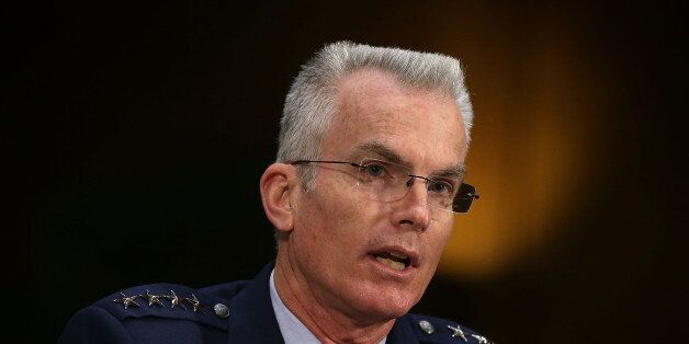 WASHINGTON, DC - DECEMBER 09:  U.S. Vice Chairman of the Joint Chiefs of Staff Air Force Gen. Paul Selva testifies during a hearing before the Senate Armed Services Committee December 9, 2015 on Capitol Hill in Washington, DC. The committee held a hearing on the U.S. strategy to counter the Islamic State of Iraq and the Levant and U.S. policy toward Iraq and Syria.  (Photo by Alex Wong/Getty Images)