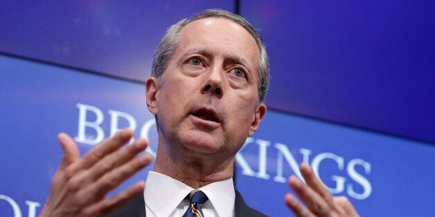 WASHINGTON, DC - MAY 22:  U.S. House of Representatives Armed Services Committee Chairman Mac Thornberry (R-TX) talks about why he has proposed a military budget proposal that is $37 billion more than President Donald Trump's $603 billion request during a discussion at the Brookings Institution May 22, 2017 in Washington, DC. Thornberry and Michael O'Hanlon, co-director of the Center for 21st Century Security and Intelligence, discussed the U.S. military's needs as they relate to 'readiness, mod
