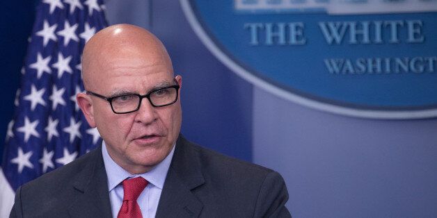 U.S. National Security Advisor. H. R. McMaster, delivered an on-camera press briefing in the James S. Brady Press Briefing Room of the White House, on Monday, July 31, 2017.  (Photo by Cheriss May/NurPhoto via Getty Images)