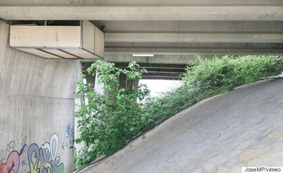 이 가구 디자이너는 다리 밑에 작업실을 만들었다(사진, 영상)