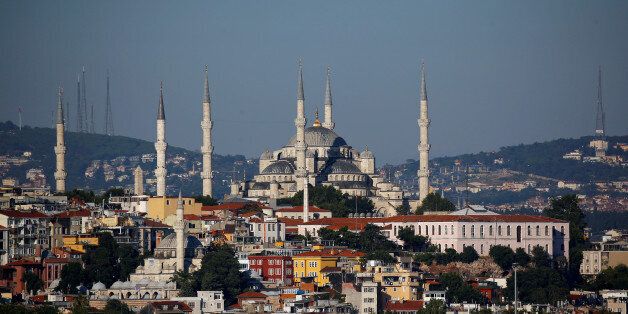 The Ottoman-era Sultanahmet mosque, also known as the Blue Mosque, is pictured in Istanbul, Turkey, July 30, 2017. Picture taken July 30, 2017. REUTERS/Murad Sezer