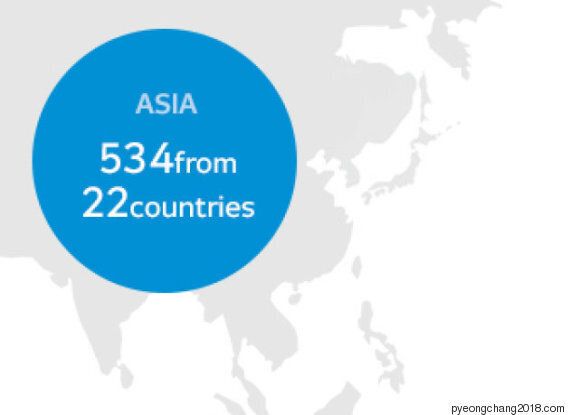 일본 열도가 사라진 평창 올림픽 공식 사이트의 세계지도가 일본의 분노를 사다