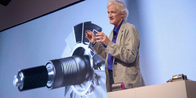 NEW YORK, NY - SEPTEMBER 14:  Dyson founder and chief engineer Sir James Dyson speaks onstage during the Dyson Supersonic Hair Dryer launch event at Center548 on September 14, 2016 in New York City.  (Photo by Jason Kempin/Getty Images for Dyson)