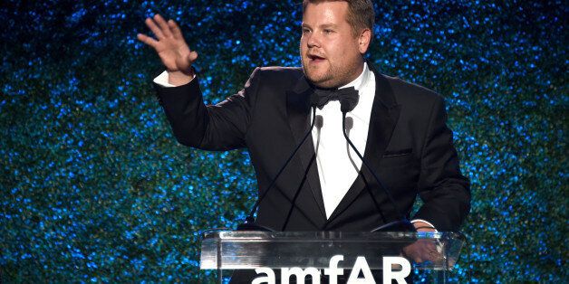 BEVERLY HILLS, CA - OCTOBER 13: James Corden at amfAR Los Angeles 2017 at Ron Burkle's Green Acres Estate on October 13, 2017 in Beverly Hills, Californi  (Photo by Kevin Tachman/amfAR2017/Getty Images)