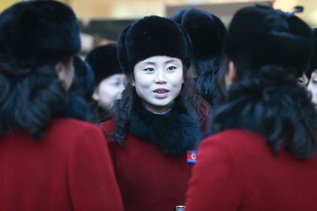 북한 응원단 