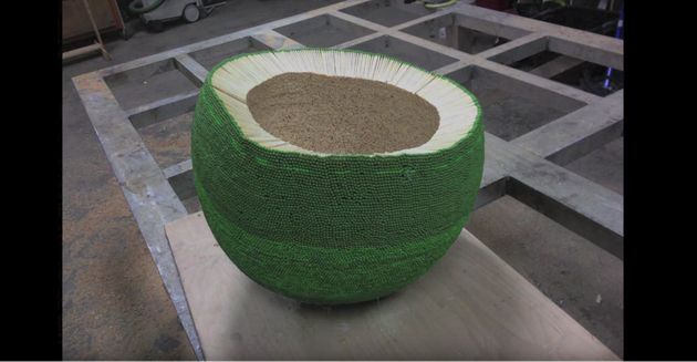 4만 2천개의 성냥에 불을 붙여봤다(동영상)