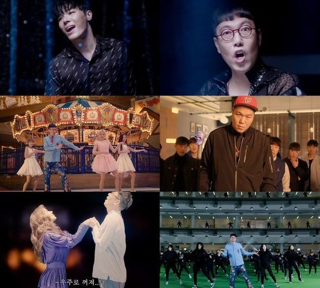 김영철이 또…'안되나용' 트로트차트 1위+100만뷰 돌파