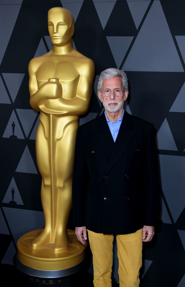 Filmmaker Frank Stiefel who directed 'Heaven is a Traffic Jam on the 405', arrives at the reception for Oscar-nominated films in the Documentary Short and Feature categories, at the Academy of Motion Picture Arts and Sciences in Beverly Hills, 