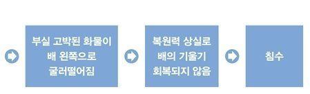 세월호가 앵커로 인해 침몰했을 가능성은 매우 낮다