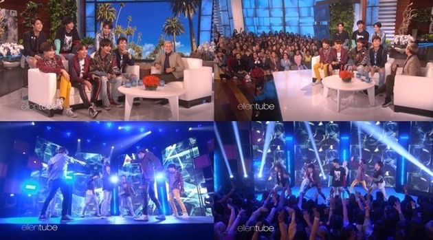 방탄소년단이 '엘렌쇼'에 두번째 출연했다