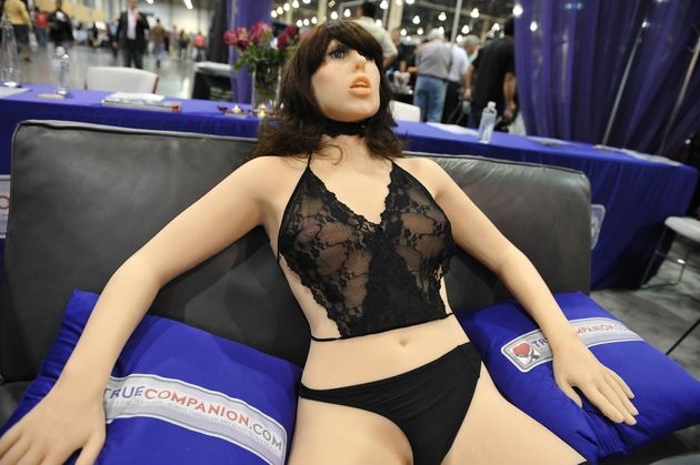 '진정한 동반자'라는 이름의 섹스 로봇. 2010년 라스베이거스.