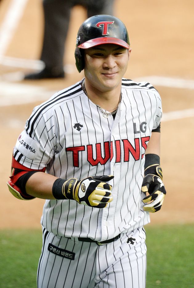 LG 오지환이 아시안게임 야구 대표팀에 이름을 올렸다