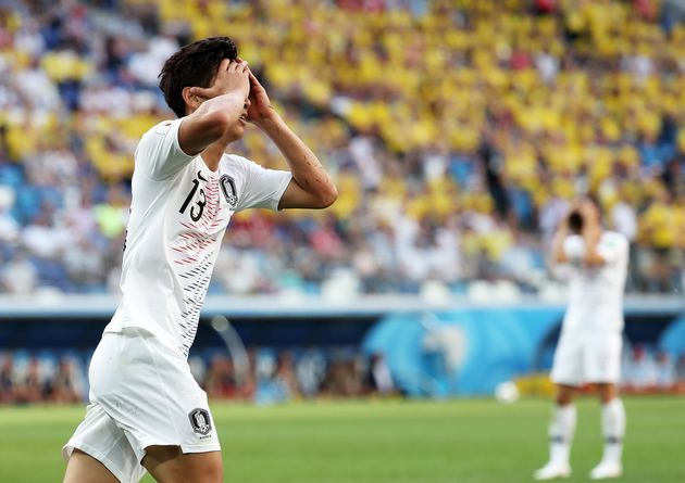 한국 축구, 월드컵 첫 경기서 스웨덴에 0-1로 패배했다