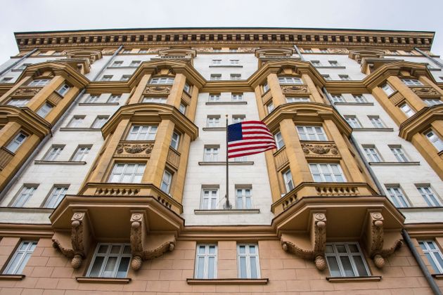 러시아 모스크바에 위치한 미국 대사관.