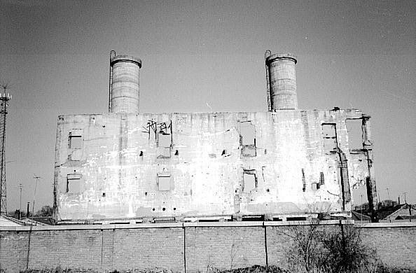 중국 하얼빈에 남아 있는 옛 731부대 동력실 건물 잔해. '한겨레' 자료사진. 